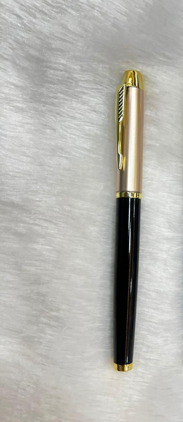 Rose Gold & Black Finish Pen
